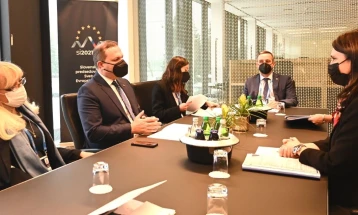 MoI Spasovski meets EU officials in Slovenia