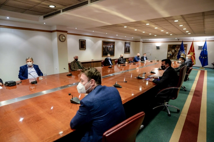 PM Zaev, government coalition partners meet over Alternativa agreement