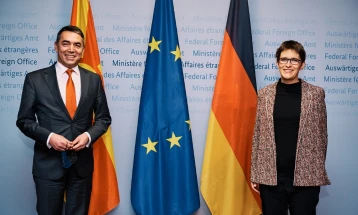 Dimitrov- Lührmann: Germany remains committed to start of North Macedonia’s EU accession talks