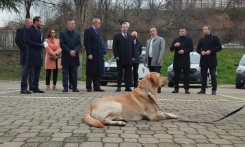 OSCE donates 14 vehicles to Interior Ministry’s canine unit