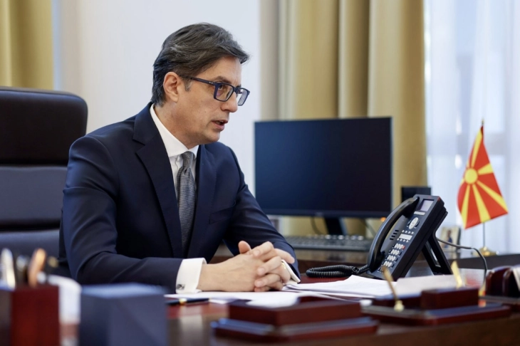 President Pendarovski holds phone call with Georgian counterpart Zourabichvili