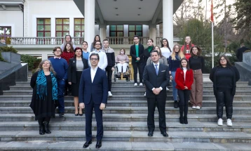 President Pendarovski signs Intergovernmental Declaration on Children, Youth and Climate Action