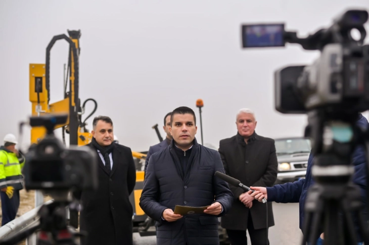 Nikolovski: Creating modern road connection in northeastern part of Corridor 8