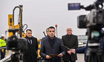 Nikolovski: Creating modern road connection in northeastern part of Corridor 8