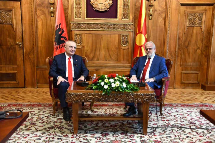 Xhaferi-Meta: North Macedonia and Albania enjoy excellent bilateral relations