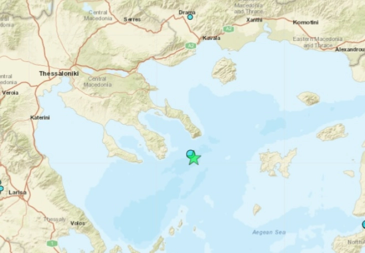 Magnitude-5.4 earthquake rocks parts of northern Greece