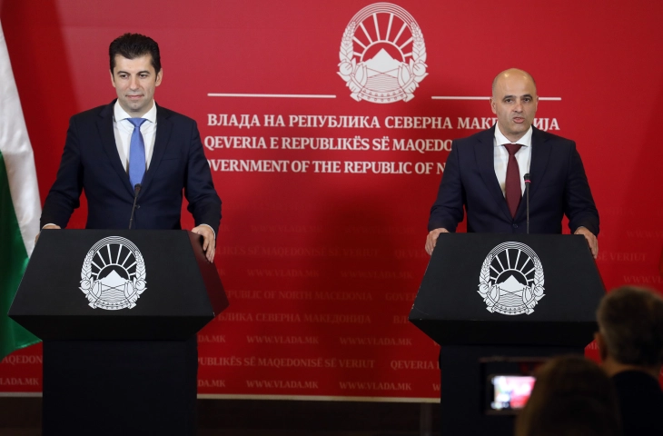 Kovachevski-Petkov: Bulgaria agrees to the use of North Macedonia’s short name