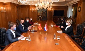 Kovachevski-Tiganj: Croatia supports N. Macedonia’s European perspective