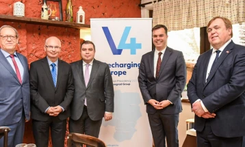Deputy PM Marichikj and Visegrad Ambassadors expect accelerated pace of EU enlargement process
