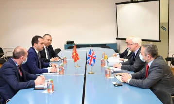 Transport Minister Bochvarski meets UK Prime Minister’s Trade Envoy Vickers