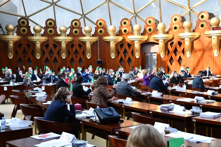 Parliament adopts decision extending state of crisis regarding heating supply in Skopje