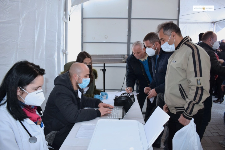 COVID-19 vaccination caravan sets off in Shuto Orizari