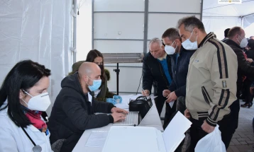 COVID-19 vaccination caravan sets off in Shuto Orizari