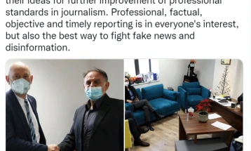 Professional reporting the best way to fight fake news, says EU Ambassador after MIA visit