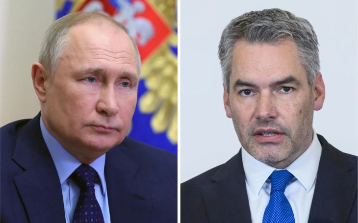 No Ukraine breakthrough as Austria's Nehammer meets Putin for talks