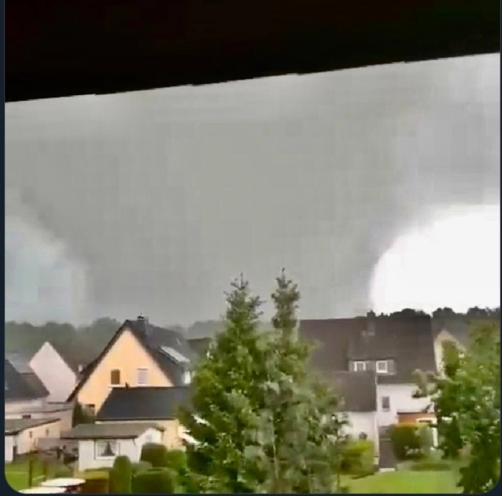 Several injured after powerful storm and tornadoes in Germany