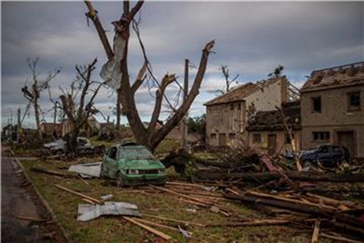 Violent storms cause significant damage in the Czech Republic