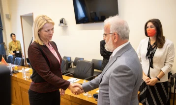 Parliament Speaker Xhaferi meets Montenegro counterpart Djurovic