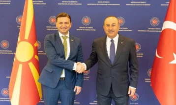 Osmani – Çavuşoğlu: Excellent political relations between Skopje and Ankara, actively working on growth of Turkish investments in North Macedonia