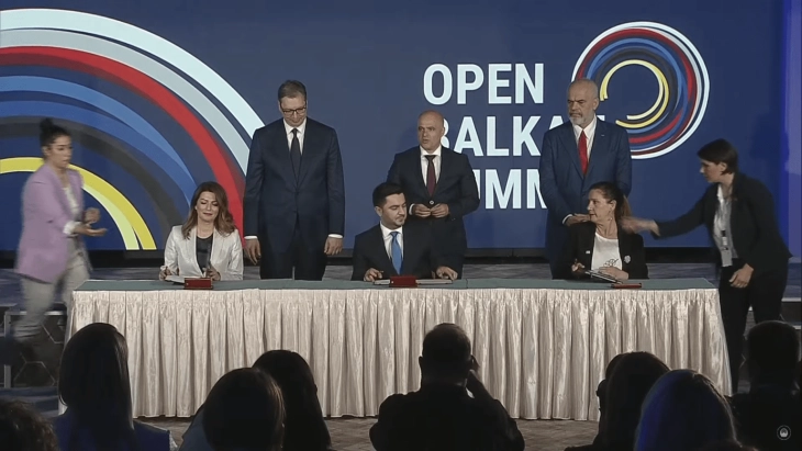 Open Balkan leaders sign agreement on mutual recognition of diplomas issued by higher education institutions