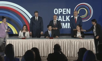 Open Balkan leaders sign agreement on mutual recognition of diplomas issued by higher education institutions