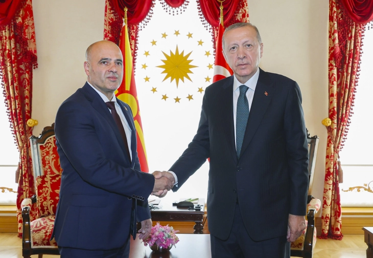 N. Macedonia, Turkey to resume excellent bilateral and economic cooperation, conclude Kovachevski and Erdogan