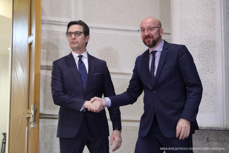 European Council President Charles Michel to visit North Macedonia on Thursday