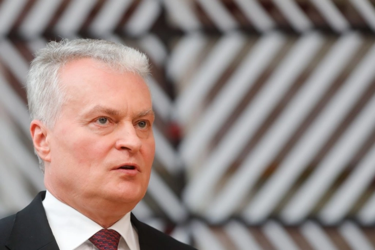 Lithuania's president demands stronger NATO presence in Baltic