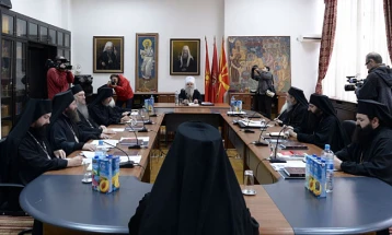Macedonian church synod calls for full protection of Macedonian national interests 