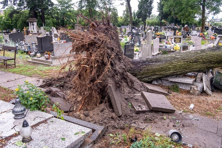 Storms hit parts of Poland, Czech Republic