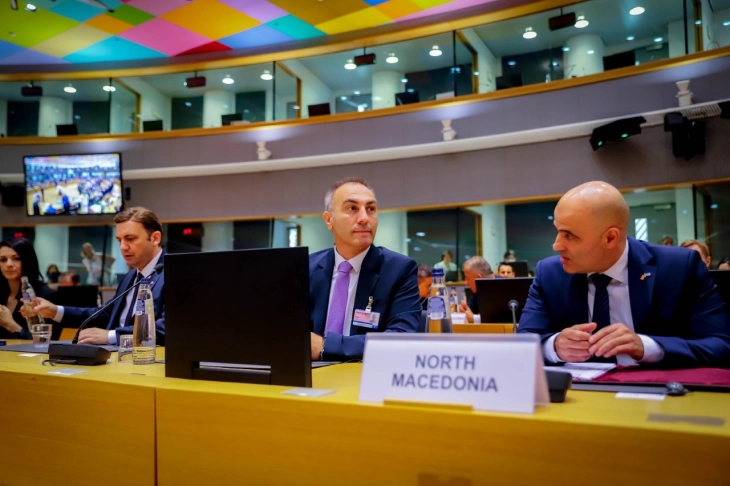 Grubi: North Macedonia's European future projected in heart of Europe