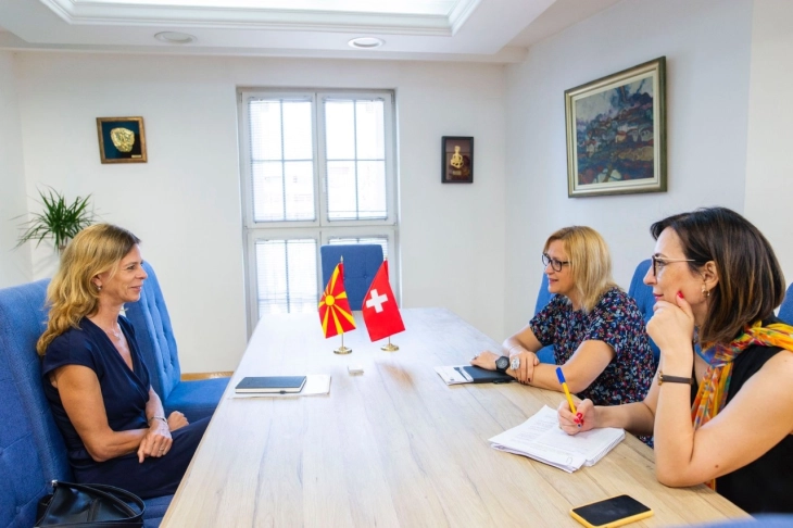 Grkovska - Hulmann: Cooperation between North Macedonia and Switzerland yields results