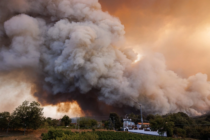 Slovenian villages under threat as historic wildfires draw closer