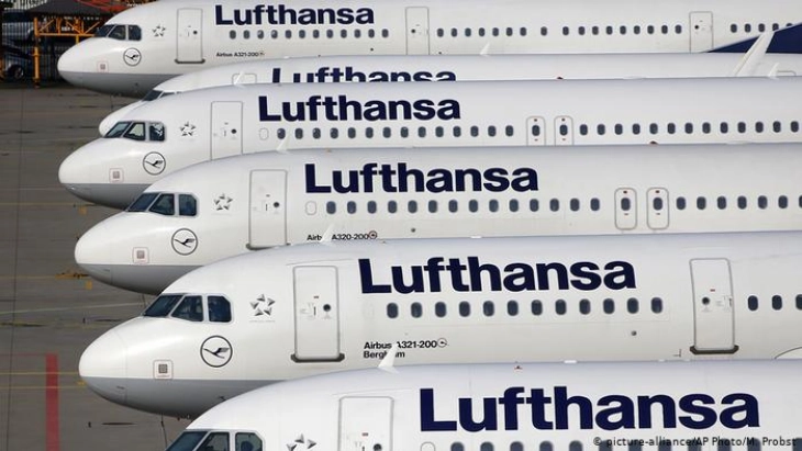 Quiet descends upon Frankfurt airport amid Lufthansa strike