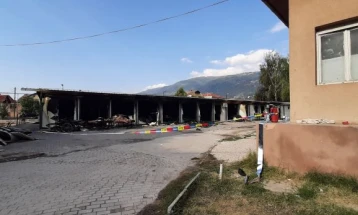 Prosecutors file indictments against three persons, legal entity over Tetovo modular hospital fire