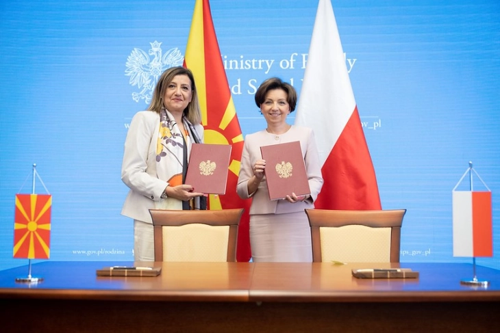 Ministry of Labor and Social Policy signs cooperation memo with Polish Ministry of Family and Social Policy