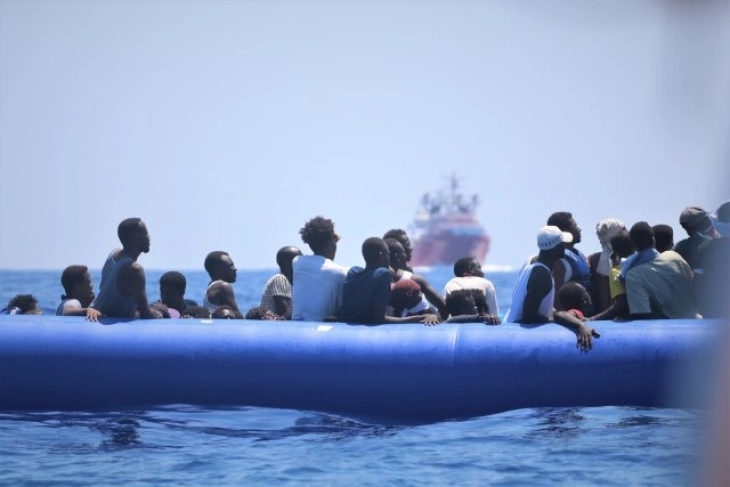 Nearly 700 migrants arrived in Britain by boat on a single day