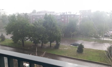 Severe storm engulfs Skopje