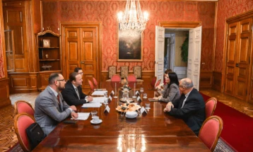 Kostadinovska Stojchevska: North Macedonia and Czech Republic to strengthen friendly relations with projects between institutions and artists