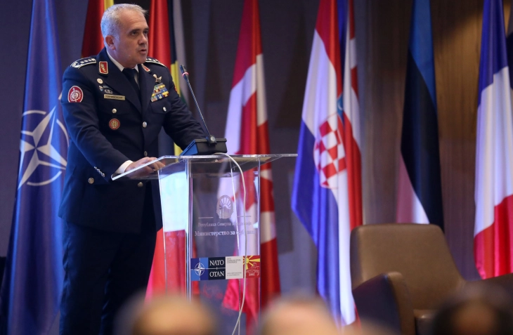 Gjurchinovski: Army works intensively to improve strategic communications in line with NATO’s concept