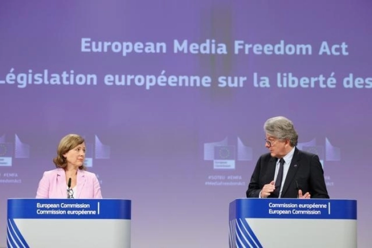 EU Commission presents European Media Freedom Act, N. Macedonia must adjust