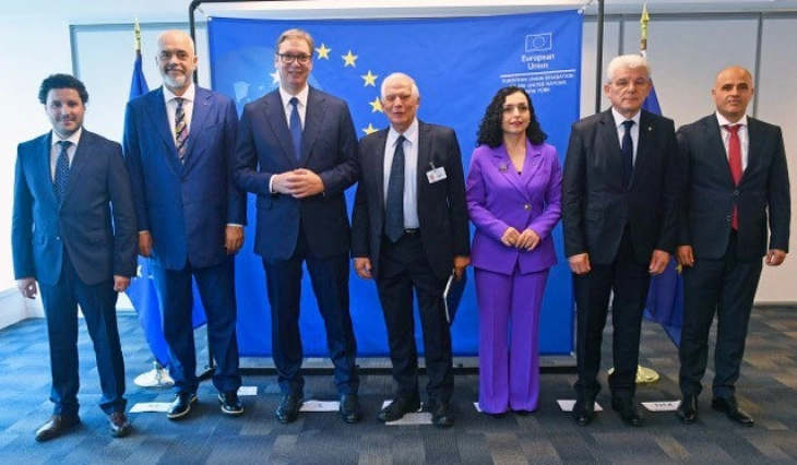 EU’s Borrell hosts informal meeting with Western Balkan leaders
