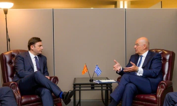 Osmani-Dendias: Greek support for North Macedonia’s EU perspective