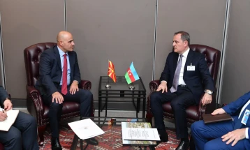 PM Kovachevski, Azerbaijani FM Bayramov hold meeting in New York: energy in focus