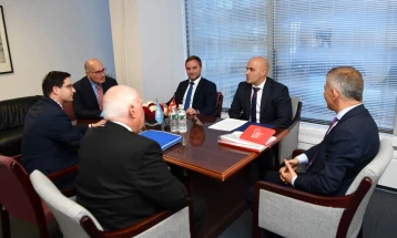 Kovachevski meets American Jewish Committee delegation