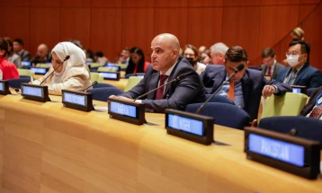 PM Kovachevski to address UN General Assembly