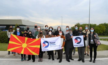 New group of Peace Corps volunteers arrives in North Macedonia
