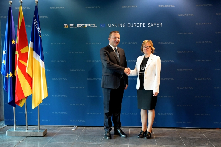 Spasovski: Efficient operational cooperation with EUROPOL continues