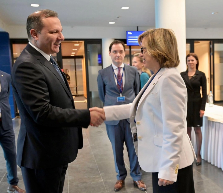 Minister Spasovski pays historic visit to EUROPOL 