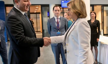 Minister Spasovski pays historic visit to EUROPOL 